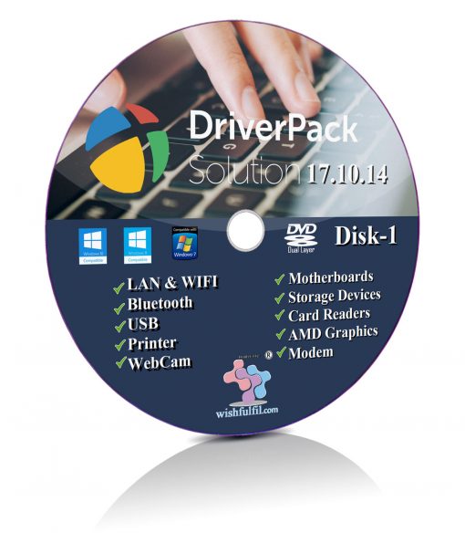 8GB Driver Pack Solution Offline Motherboard and AMD Graphic Drivers Disk 1