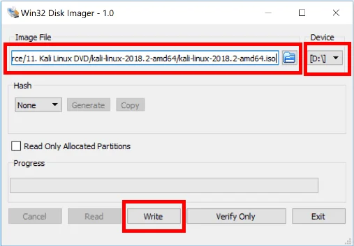 Write ISO File To Disk