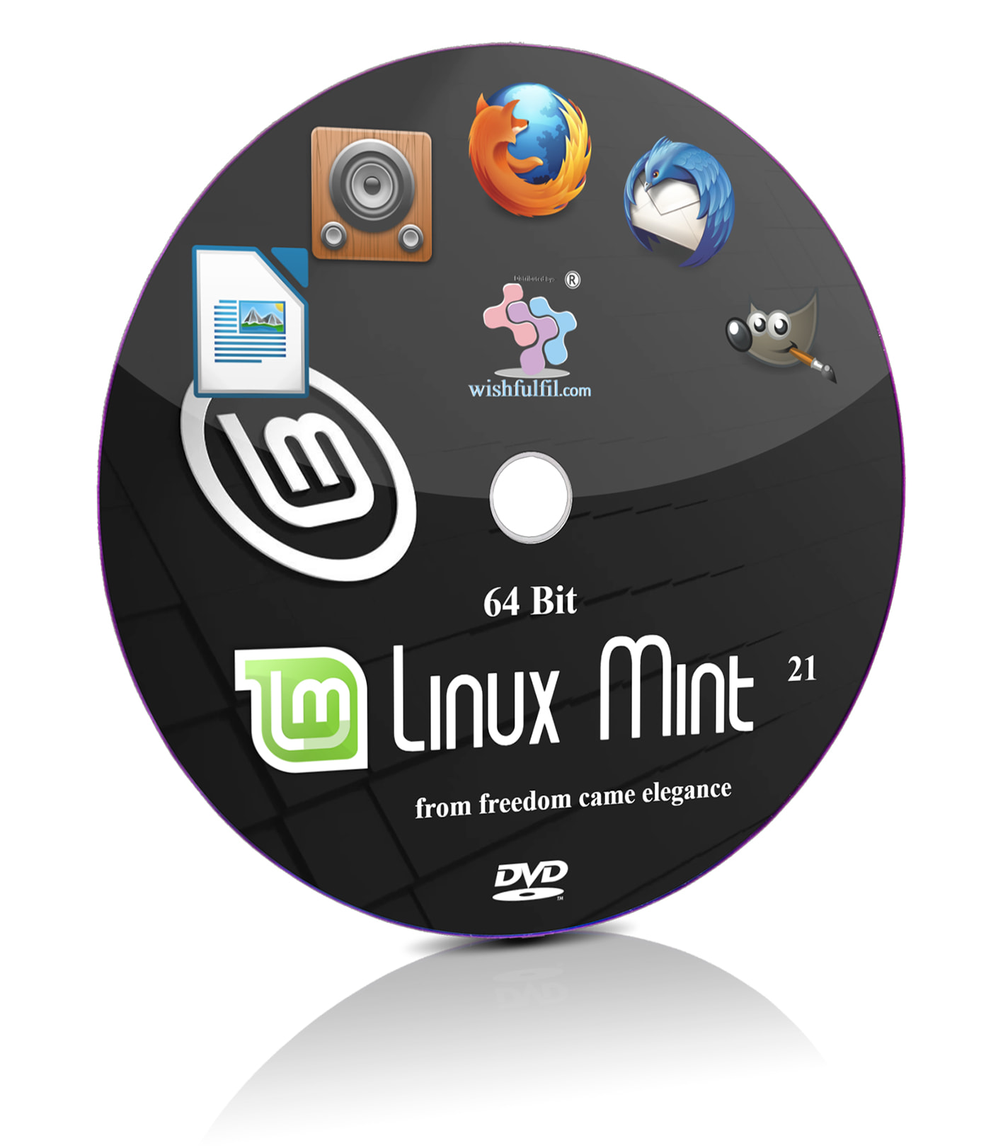 Chicle vídeo En otras palabras Buy Linux Mint 21 Cinnamon 64 Bit Live Bootable Installation DVD -  Wishfulfil.com - Buy Linux CDs, DVDs, USB Flash Drives, Books, Software  Repositories - Your source for open source.