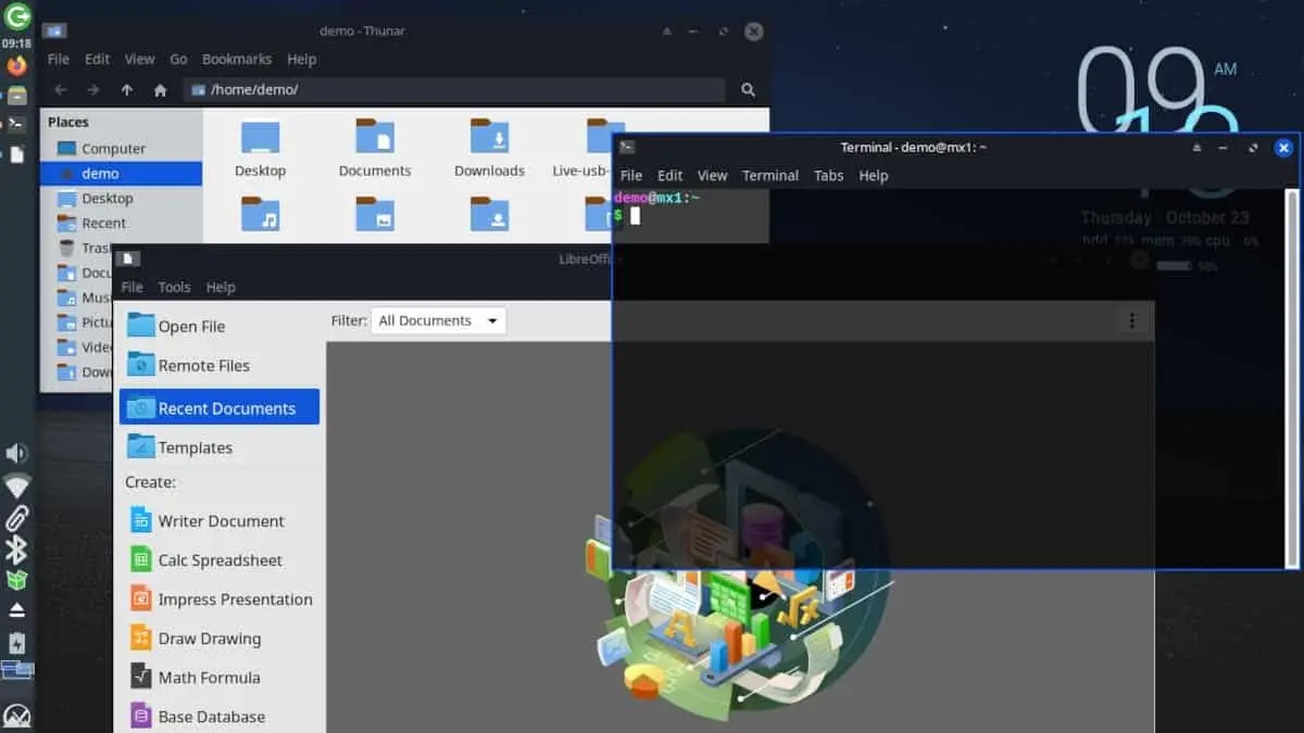 MX Linux 25 XFCE 64 Bit Live Bootable Installation 32GB Pen Drive - Image 9