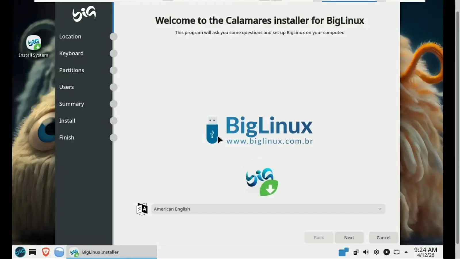 BigLinux KDE 64 Bit Live Bootable Installation 32 GB Pen Drive - Image 6
