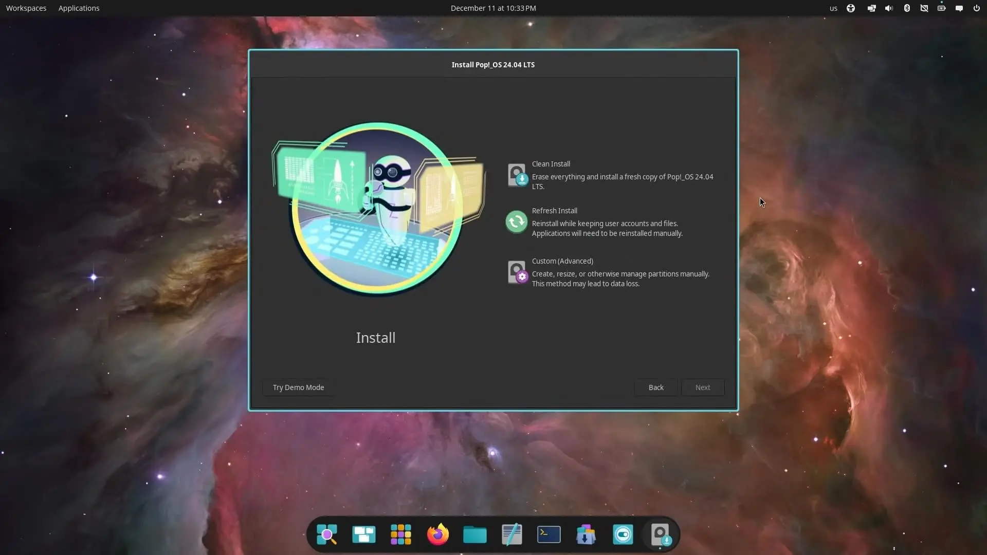 Pop!_OS 24.04 LTS 64 Bit Live Bootable Installation DVD - Image 4