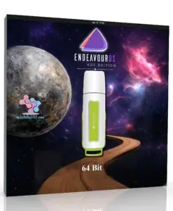 EndeavourOS 2026 KDE 64 Bit Live Bootable Installation 32GB USB Pen Drive