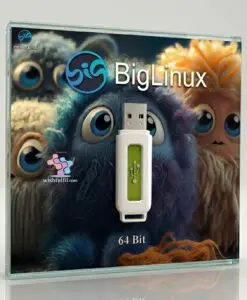 BigLinux KDE 64 Bit Live Bootable Installation 32 GB Pen Drive