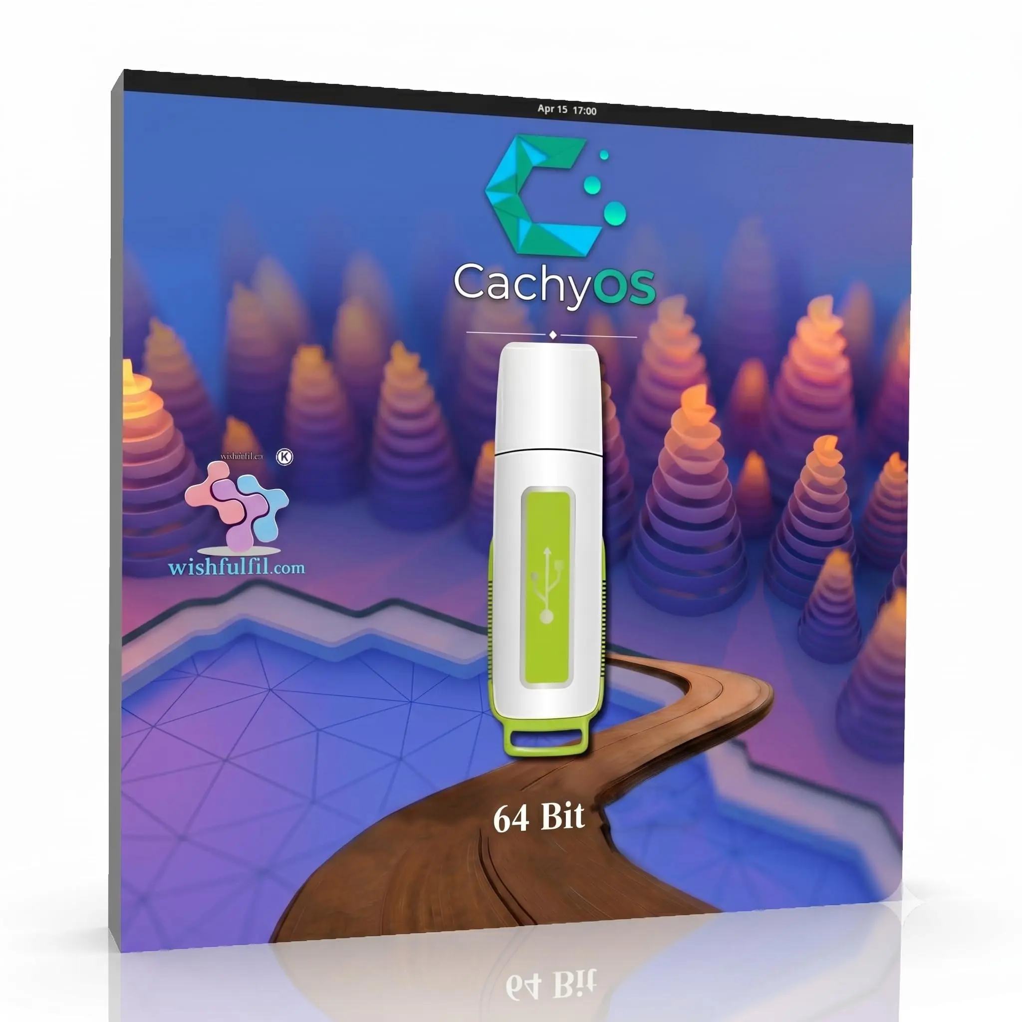 CachyOS 2026 64 Bit Live Bootable Online Installation 32GB Pen Drive