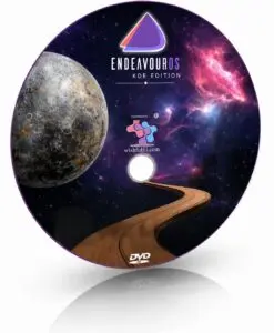 EndeavourOS 2026 KDE 64 Bit Live Bootable Installation DVD