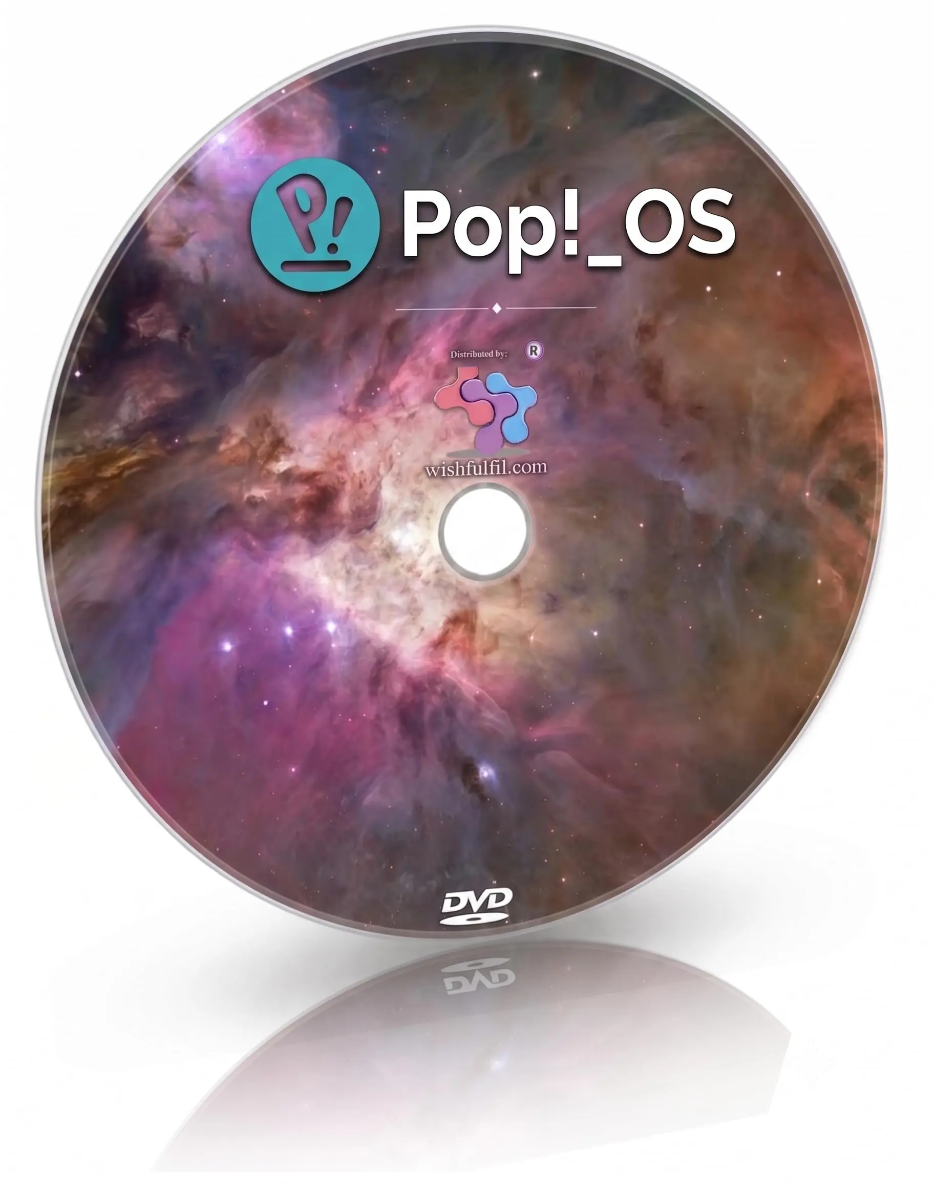 Pop!_OS 24.04 LTS 64 Bit Live Bootable Installation DVD