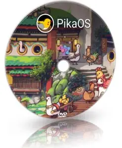 PikaOS GNOME 64 Bit Live Bootable Installation DVD